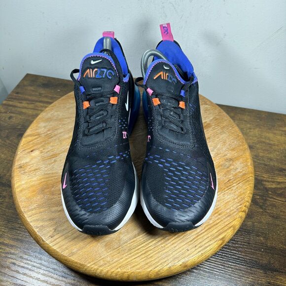 Nike Air Max 270 Black Astronomy Blue Men\'s Size 9 Shoes Sneakers DC1858-001 main image 9